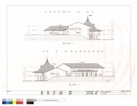 藏品(東,西向立面圖)的圖片