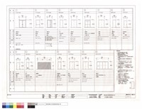 藏品(門立面圖及五金數量表)的圖片