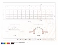 藏品(球車庫屋頂天窗詳圖)的圖片