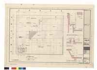 藏品(屋頂層平面圖1/100 管道間與鐵爬梯剖面詳圖1/20 屋頂管道詳圖1/20 屋頂防水收頭剖面詳圖1/20(小講堂))的圖片