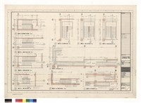 藏品(樓梯A屋頂平面圖 樓梯A三層平面詳圖 樓梯A一層平面詳圖 樓梯B地面層平面圖 樓梯C平面詳圖 樓梯A地下層平面圖 樓梯B二層平面詳圖 樓梯B三層平面詳圖 樓梯D平面詳圖)的圖片