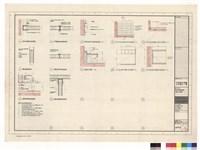 藏品(邊板與牆面收邊詳圖 門扇與邊板收邊詳圖 廁所洗臉台燈裝飾詳圖 地下淋浴室檜木地坪平面詳圖 地下淋浴室檜木地板剖面詳圖 隔板頂端詳圖 間板與門扇收邊詳圖 洗臉台詳圖 地下淋浴室吊櫃立面詳圖 地下淋浴室吊櫃剖面詳圖 底座與隔板收邊詳圖 間板與隔板固定詳圖)的圖片