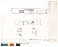 藏品(一層,二層平面,南側,北側立面圖)的圖片