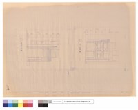 藏品(A棟東向,西向立面圖)的圖片