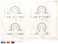 藏品(壹層~肆層圓梯平面圖)的圖片