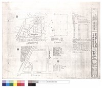 藏品(重劃前地籍圖,位置圖,現況圖,基地面積計算,圖例,法規檢討)的圖片