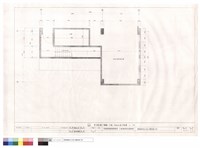 藏品(屋頂貳樓F樓梯,水塔,冷卻水塔平面圖)的圖片