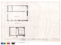 藏品(副分局長室平面圖,剖面圖)的圖片