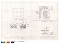藏品(浴廁落水罩,屋頂透氣管,議事廳抬高部分地坪大樣圖)的圖片