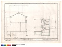 藏品(剖面圖,樓梯剖面圖)的圖片