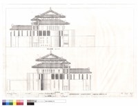 藏品(南向,北側立面圖)的圖片