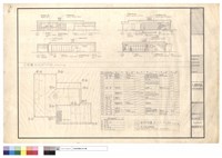 藏品(立面圖,屋頂平面圖,室內表面粉飾表)的圖片