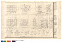 藏品(衣櫥,壁櫥,剖面詳細圖)的圖片