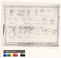 藏品(垃圾桶 指示牌 石長椅 廁所照壁,告示牌 圓石桌 詳圖)的圖片