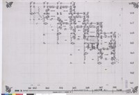 藏品(踢脚板牆面裝修索引圖、三樓平面圖(一)A區)的圖片
