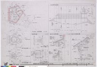 藏品(一樓平面圖、立面圖、小屋詳細圖)的圖片