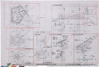 藏品(風雨橋 一樓平面圖、立面圖、小屋詳細圖)的圖片
