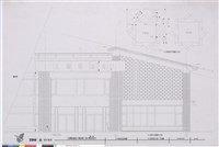 藏品(入口雨庇柱詳細圖 入口雨庇柱立面、平面圖)的圖片