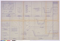 藏品(帳位台詳細圖、步道邊溝詳圖、至帳位台步道詳圖、步道詳圖、截水溝詳圖、涵管詳圖、升旗台平面圖、排水溝詳圖、爐台詳圖)的圖片