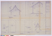 藏品(門窗詳細圖、涼亭剖面圖)的圖片