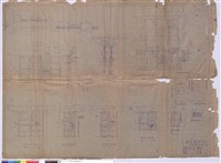 藏品(化糞池詳細剖面、各窗詳細)的圖片