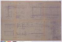 藏品(木鉗工廠通至金工廠混凝土屋頂走廊各部剖面詳圖)的圖片