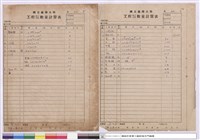 藏品(工程竣工預算數量計算表)的圖片