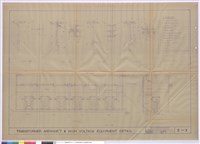 藏品(TRANSFORMER ARRANGET＆HIGH VOLTAGE EQUIPMENT DETAIL)的圖片