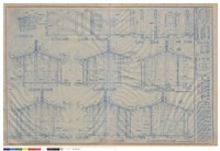 藏品(左右配院各間隔屏立面及門房過水立面)的圖片