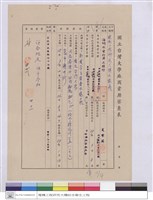 藏品(國立台灣大學廠商資歷審查表-海明水電打井工程行)的圖片