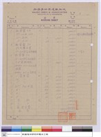 藏品(標單)的圖片