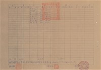 藏品(營繕工程結算表)的圖片