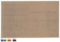 藏品(基礎及地中樑平面圖、二樓樑柱版平面圖、三樓樑柱版平面圖、A-A切面)的圖片