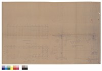 藏品(基礎及地中樑平面圖、二樓樑柱版平面圖、A-A切面)的圖片