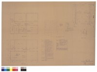 藏品(一樓平面圖、二樓平面圖、磨石子洗面台)的圖片