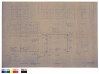 藏品(正面圖、甲-甲切面圖、門窗圖、加建三樓平面圖)的圖片