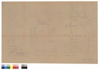 藏品(書櫃、書桌、唱片櫃、雜誌報架、柳安木櫈、花架、閱報桌、石膏像櫃、小茶几、書桌附抽屜)的圖片