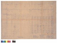 藏品(甲-甲切面、基礎地中樑及一樓柱平面圖)的圖片