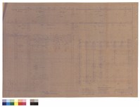 藏品(甲-甲切面、基礎地中樑及一樓柱平面圖)的圖片