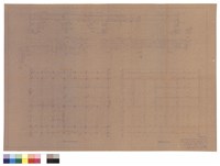 藏品(二樓版樑柱平面圖、屋頂樑版平面圖)的圖片