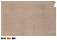 藏品(正背側面圖、門窗圖、壁櫥詳圖)的圖片