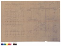 藏品(剖面詳圖、基礎圖、一及二層樑版圖)的圖片