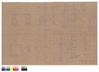 藏品(空花隔牆詳圖、平面圖、花架詳圖、吸音板、釘吸音板墻)的圖片