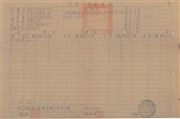 藏品(營繕工程結算表)的圖片