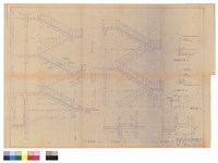 藏品(F-F剖面圖、A-A及B-B斷面、梯階大樣、平台及梯階欄杆大樣)的圖片