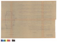 藏品(地下室基礎平面圖、梁版切面圖)的圖片