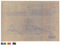 藏品(I-I及H-H剖面圖、踏步欄杆構造大樣、甲式扶手欄杆構造詳圖、側門及正門進口台階立視)的圖片