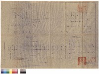 藏品(屋頂樑版平面圖、走廊基礎平面牆、走廊基礎立面圖)的圖片