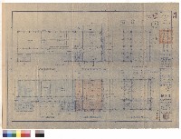 藏品(基礎平面圖、一樓梁版平面圖、舊有一樓平面圖、增建一樓平面圖、舊有二樓平面圖、增建二樓平面圖)的圖片
