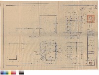 藏品(二樓梁版平面圖、
三樓梁版平面圖、舊有屋頂及增設面板平面圖、增建三樓、屋頂平面圖)的圖片